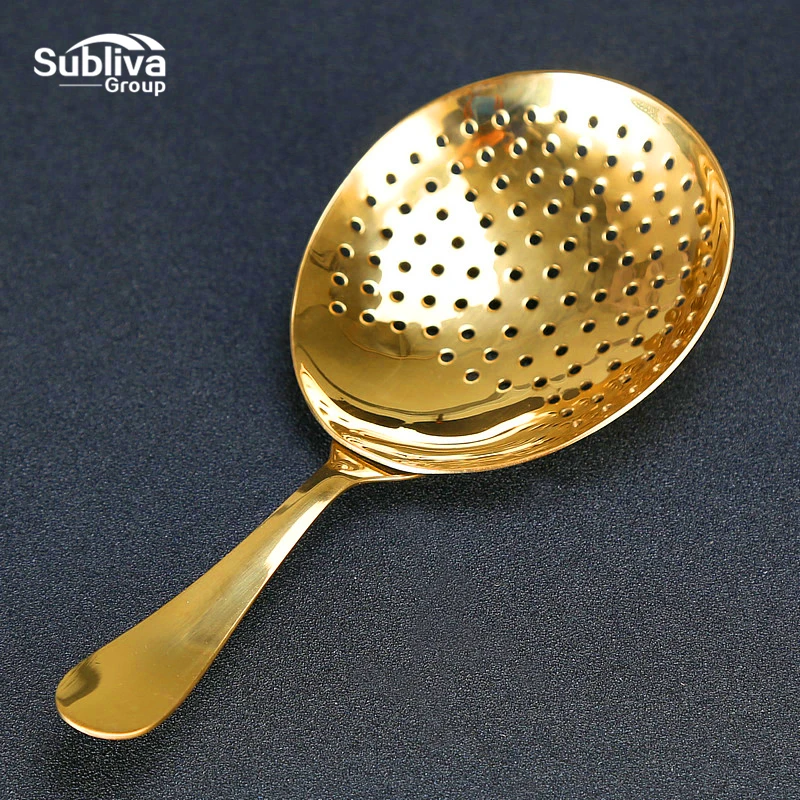 Julep Strainer Bar Cocktail Strainer 304 Stainless Steel Bar Strainer
