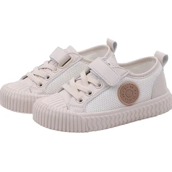 

kids shoes 2019 spring autumn new baby soft bottom small white shoes mesh breathable single shoes boys and girls biscuit shoes