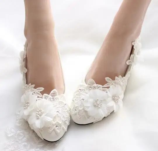 scarpe basse da sposa