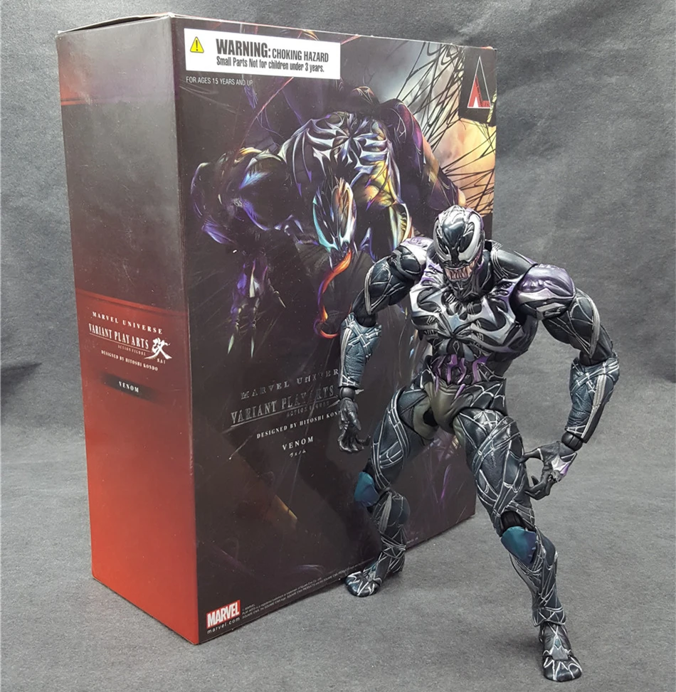 

SAINTGI Marvel Avengers Assemble Venom kai spider man Doll Super Heroes PVC Action Figure Collection Model Dolls Kids Toys