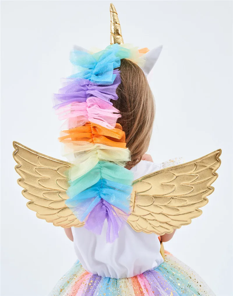rainbow unicorn dresses