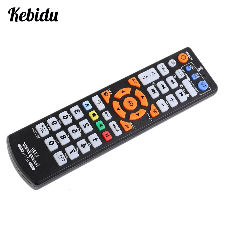 

Kebidu Wireless Universal Smart IR Remote Control Controllers With Learning Function for TV STB DVD SAT DVB HIFI TV BOX L336
