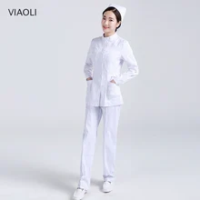 Костюм Медсестры сплит костюм мужского и женского пола одежда для врачей для палаты интенсивного лечения Стоматологическая ирригатор для полости рта летние хирургии хирургической стирки одежды для ролевых игр, медсестра, с длинными рукавами