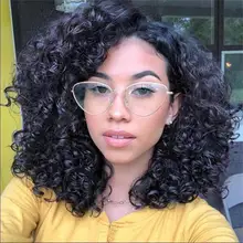 Тонкие металлические очки кошачий глаз прозрачные женские прозрачные линзы дизайнерские бренды люксовые женские очки ретро очки оправа для глаз женские