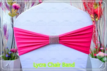 

1/2-Bling Diamond mesh Buckle- Spandex/Lycra/Expand Chair Bands/Chair cover sashes For Wedding Party Banquet Decorations