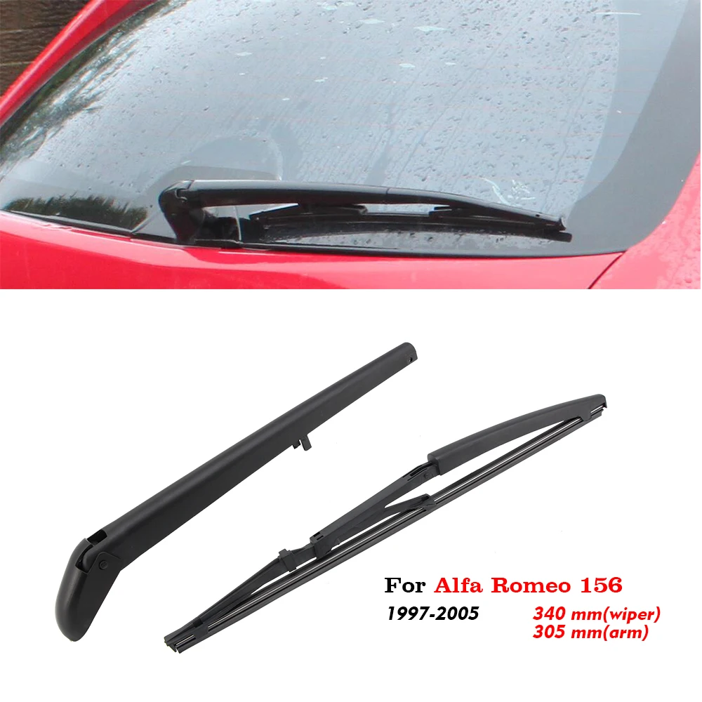 BEMOST автомобильный очиститель заднего стекла рычаг щетки очистителей для Alfa Romeo 156 1997-2005 хэтчбек 340 мм заднее ветровое стекло авто Стайлинг