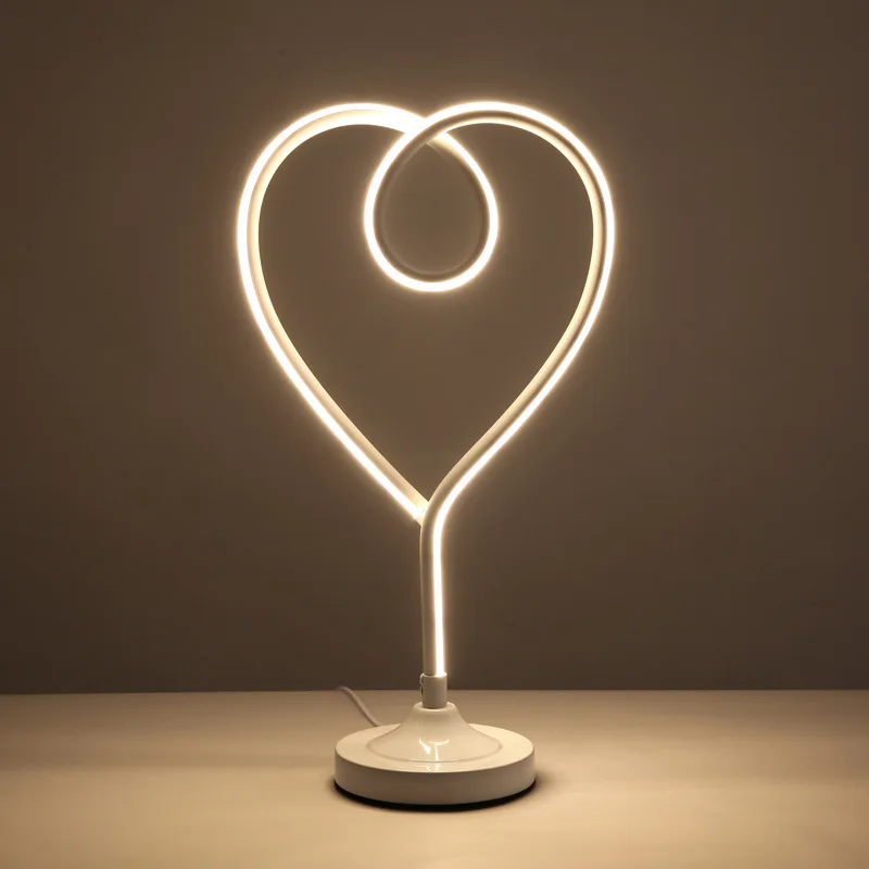 

Nordic modern LED clip light learning eye protection reading table lamp night light Valentine's Day gift desk lamp for bedroom
