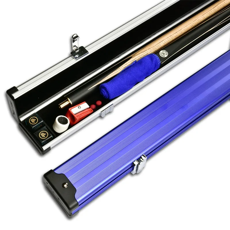 

Jianying Billiard Club Box 3/4 Black Eight Snooker All-aluminium Alloy Billiard Club Box Split Club Box Double Groove Club Box