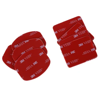 

4 x flat Mounts + 4 x Curved Surface Mounts with 3M Adhesive for Gopro Hero 2 3 3+