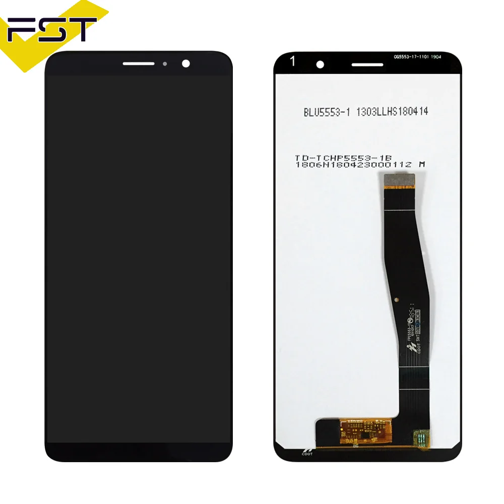 5.5''Black For Alcatel 1X 2019 5008 OT5008 LCD Display with Touch Screen Digitizer Assembly For Alcatel 5008D 5008T 5008Y screen for lcd phones galaxy