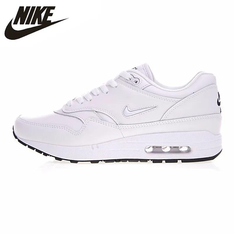 

Nike Air Max 1 Premium SC "Jewel" Triple White Men's Running Shoes,Outdoor Sport Men Sneakers Trainers 918354-105