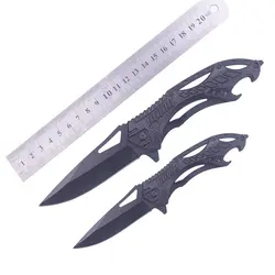 2 размера Утилита Черный выживания складные ножи Высокое качество multi спасения Походный нож Тактический карманные ножи Открытый EDC