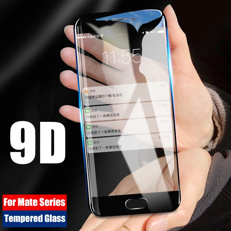 

9D full protective glass for Huawei Mate 20 Lite screen protector on Mate 10 Pro 9 Lite Mate10 Mate9 tempered glass protection