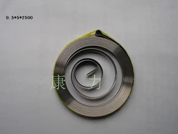 Ressort plat en acier ressort de puissance/volute ressorts ...