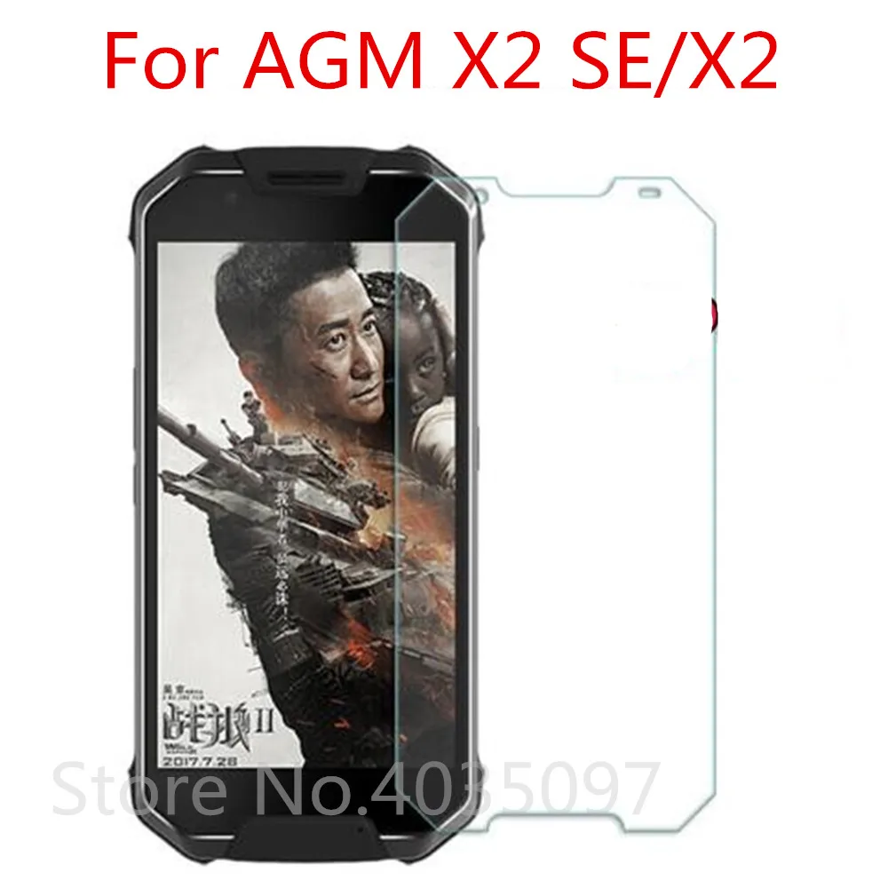 2.5D 9H Tempered Glass For AGM X2 on Phone Film Protective Screen Protector SE | Мобильные телефоны и аксессуары