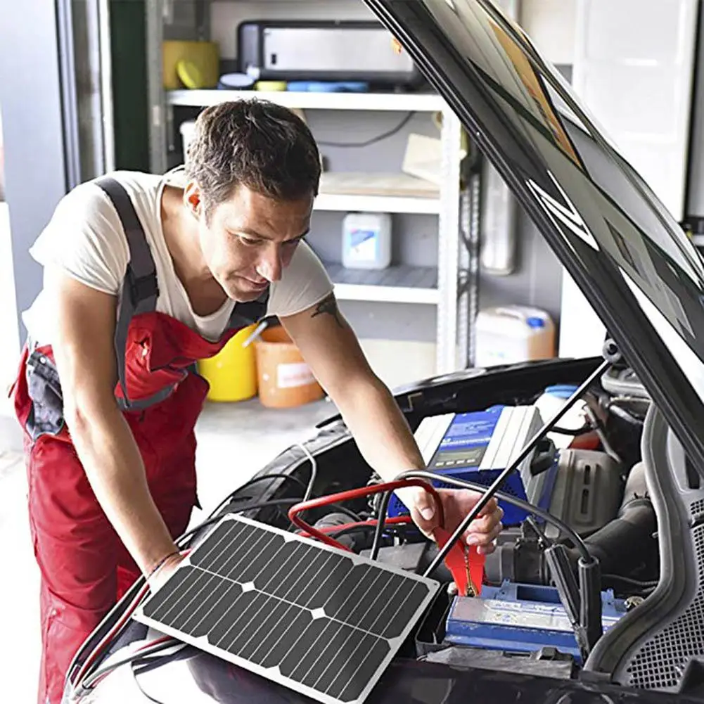 Solar Battery Maintaner 18V 12V 18W Solar Car Boat