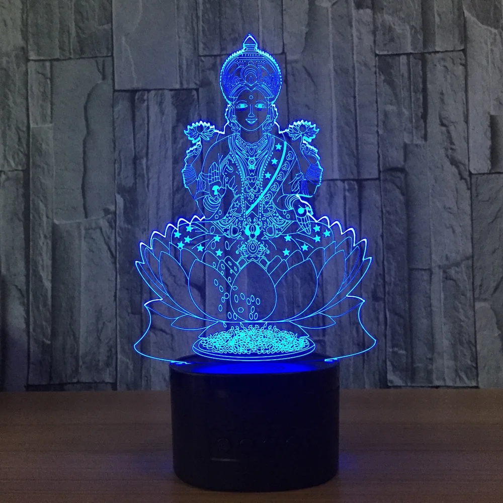 Lampe De Chevet De Chambre 3d настольная лампа Luminaria De Mesa рождественские подарки 3D ночные огни удаленные настольные лампы реагирующие на прикосновения