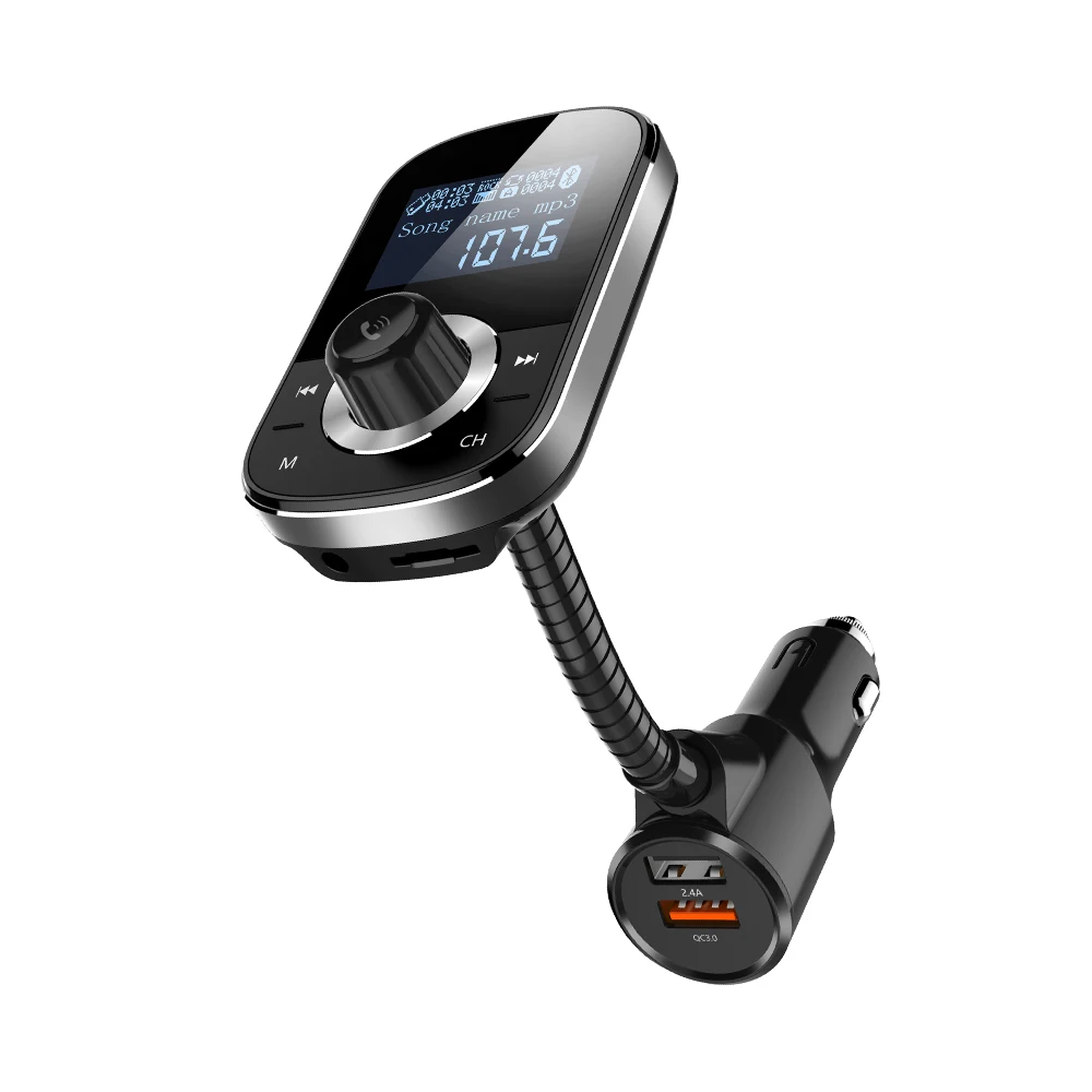 

1.4 Inch LCD Display Fm Transmitter Modulator With Voice Prompts Mode Automatically
