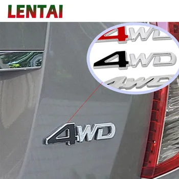 

OVERE 1PC Auto Car 3D Metal Sticker 4WD 4X4 For Mercedes W203 BMW E39 E36 E90 F30 F10 Volvo XC60 Alfa Romeo Audi A6 c5
