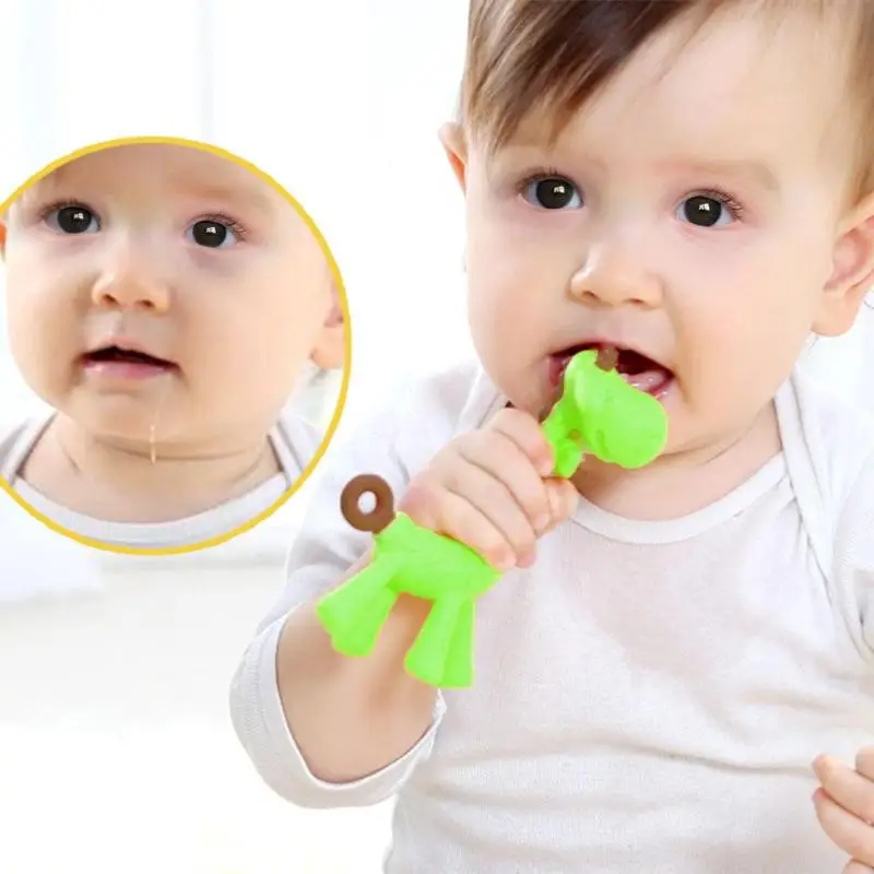 Home Search For Flights Baby Outfit Silicone Teether Baby Teething Toys Silicone Beads Letter Boy And Girl Flower Shaped Women Fashion Wearing