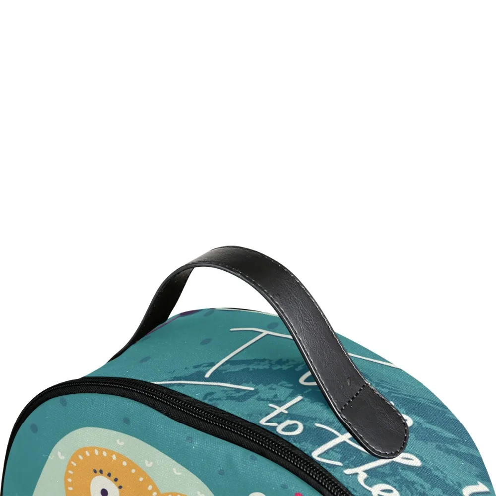 ALAZA рюкзак с принтом совы для женщин школьный рюкзак I Love You To The Moon And Back дорожная сумка большой емкости Студенческая сумка