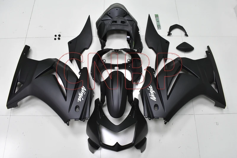 Обтекатель из АБС пластика Ninja 250R 2008 2014 матовый черный корпус для Kawasaki Zx250r 11 12