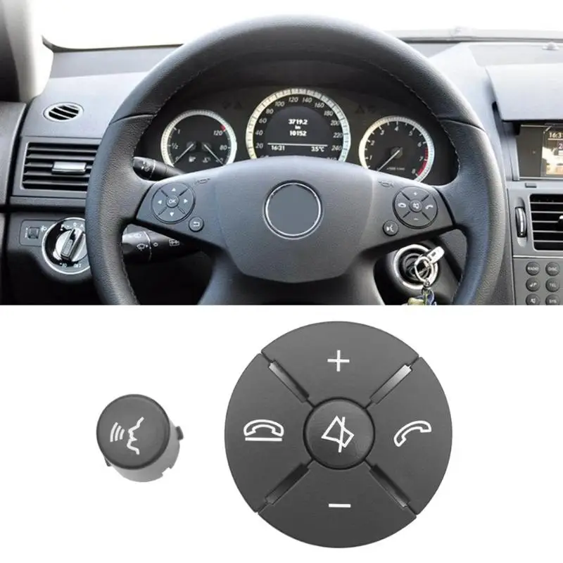 1 комплект правый многофункциональный переключатель рулевого колеса кнопки для Mercedes Benz C/E/GLK класс W204 W212 автомобильные аксессуары