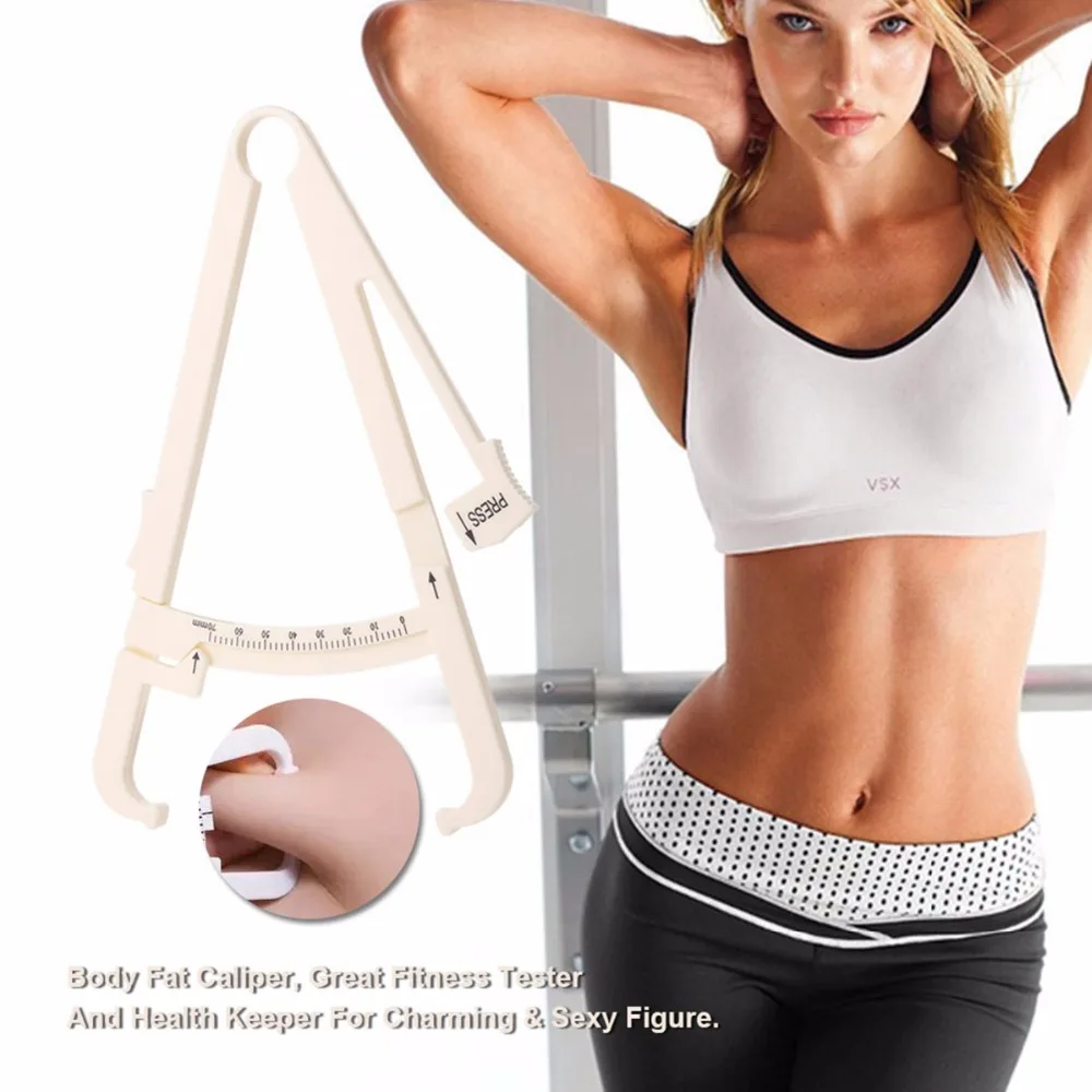 

Body Fat Tester Analyzer Fat Measuring Fitness Health Weight Loss Diet Measurement Tool Slim Gauge Fat Calipers Clamp