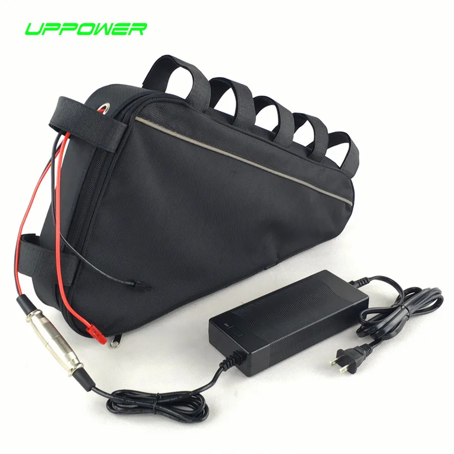 

48V 20Ah Triangle battery with 30A BMS 3A fast charger for 1000W 48V Electric Bicycle battery 48V 20Ah Lithium battery