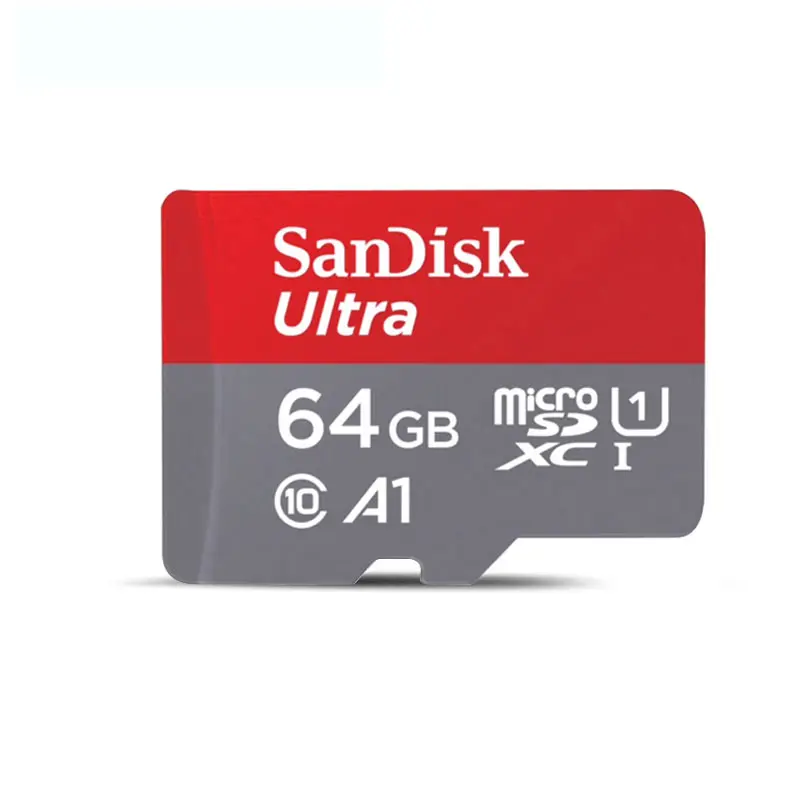 Карта памяти SanDisk Micro SD 100% оригинал 64 ГБ MicroSDXCUHS I Cartao de memoria Class10 Ultra 100 МБ/с./с TF карта