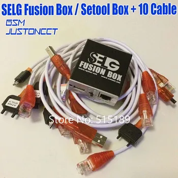 

original new version The Newest Setool box Pack with SE Tool Card (10 cables ) SELG Fusion Box