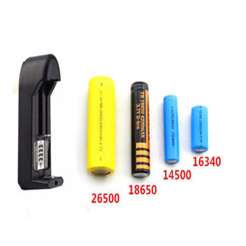 2 шт 14500 1200mAh перезаряжаемая батарея+ AAA AA 18650 14500 10440 перезаряжаемая батарея Универсальное зарядное устройство