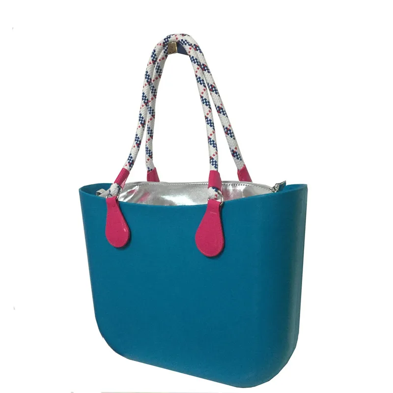 Классическая женская сумка, O Bag, стильные ручки, силиконовая прорезиненная водонепроницаемая пляжная женская сумка, женская baobao ЭВА, водонепроницаемая, через плечо, O Bag