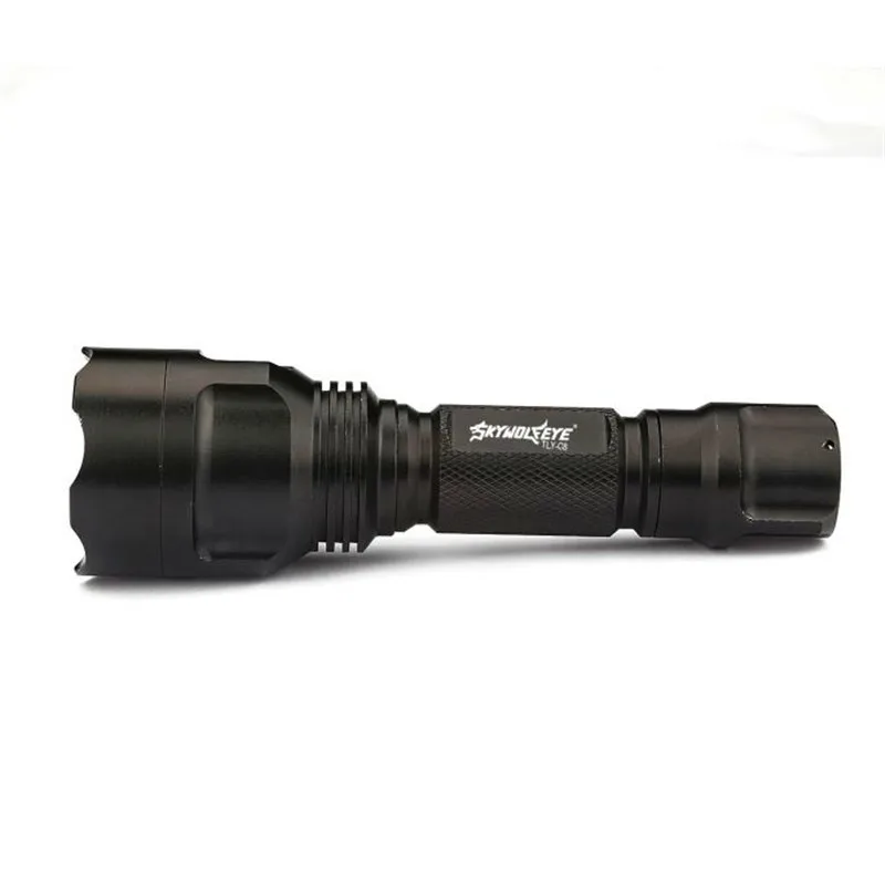 Perfect flashlight 5000Lm C8  XM-L T6 LED 18650 Flashlight 5 Mode Torch Tactical Tailcap Non-thermal radiation Light Lamp 17620 P32 2
