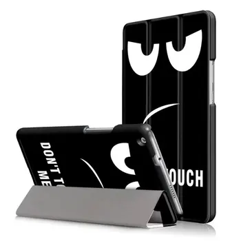 

2017 Case for Huawei M3 Lite 8.0 inch, eAmpang Painted Smart Cover Case Magnet wake up sleep For Huawei Mediapad M3 Lite 8.0+pen