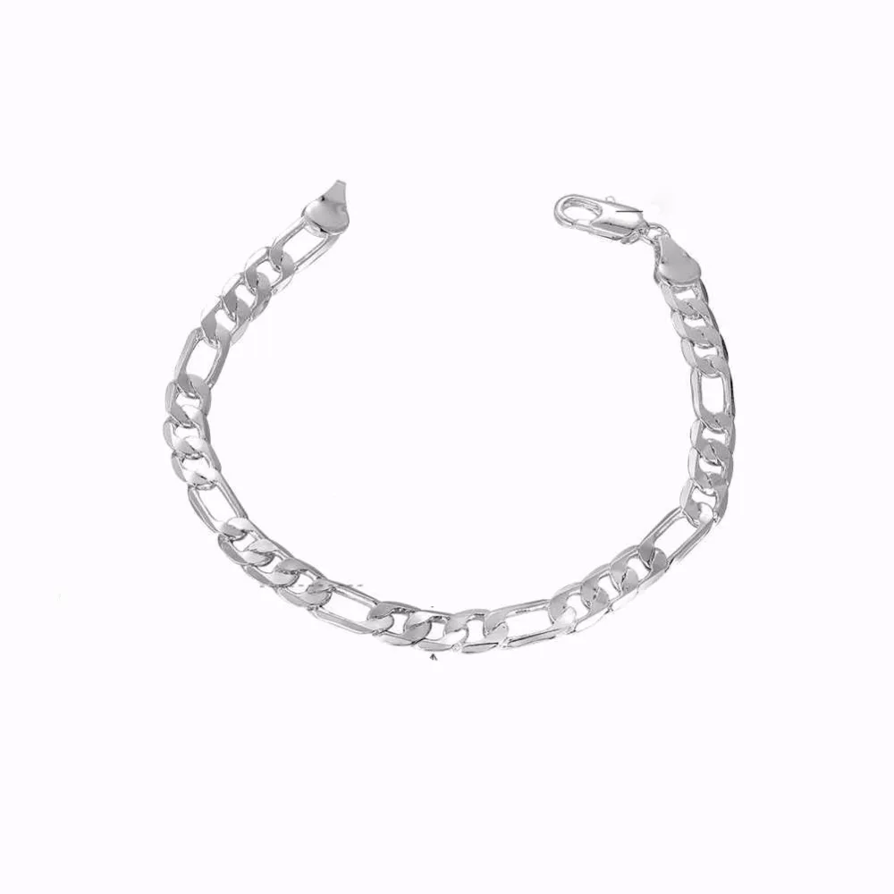 

PB25 women bracelet hot sell jewelry 58mm size lover gift 17cm 925 silver summer style