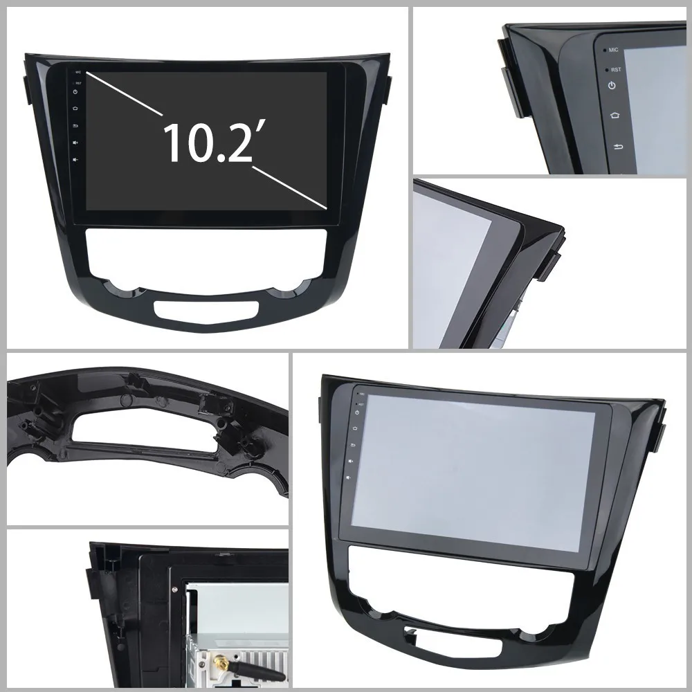 Flash Deal 10.2" Android 8.0 Car GPS Radio Player for Nissan X-Trail Qashqail 2014 2015 2016 2017 with Octa Core 4GB+32GB Stereo Multimedia 4