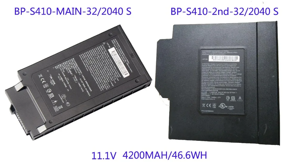 

46Wh News laptop battery for GETAC 242876800002,BP-S410-2nd-32,2040,S410 BP-S410-2nd-32/2040 S BP-S410-MAIN-32/2040 S