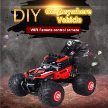 Smart Vedio RC автомобилей 2,4 г 4WD WI-FI DIY RC гоночных автомобилей с HD WI-FI Камера Поддержка мобильного телефона управление мониторинга электрические игрушки