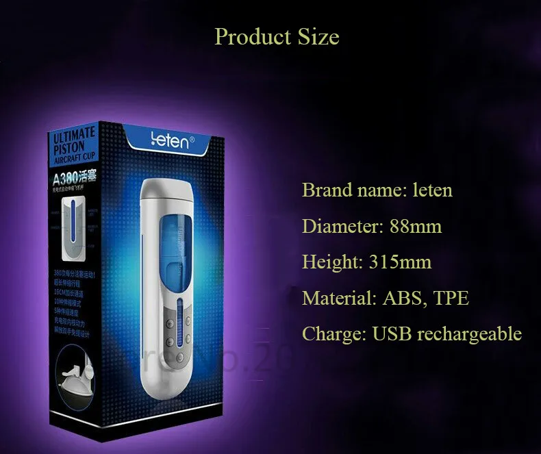 Leten Sex toys for men Male Masturbator for man Vagina real pussy High-speed Masturbador masculino Sextoys adults for men 17