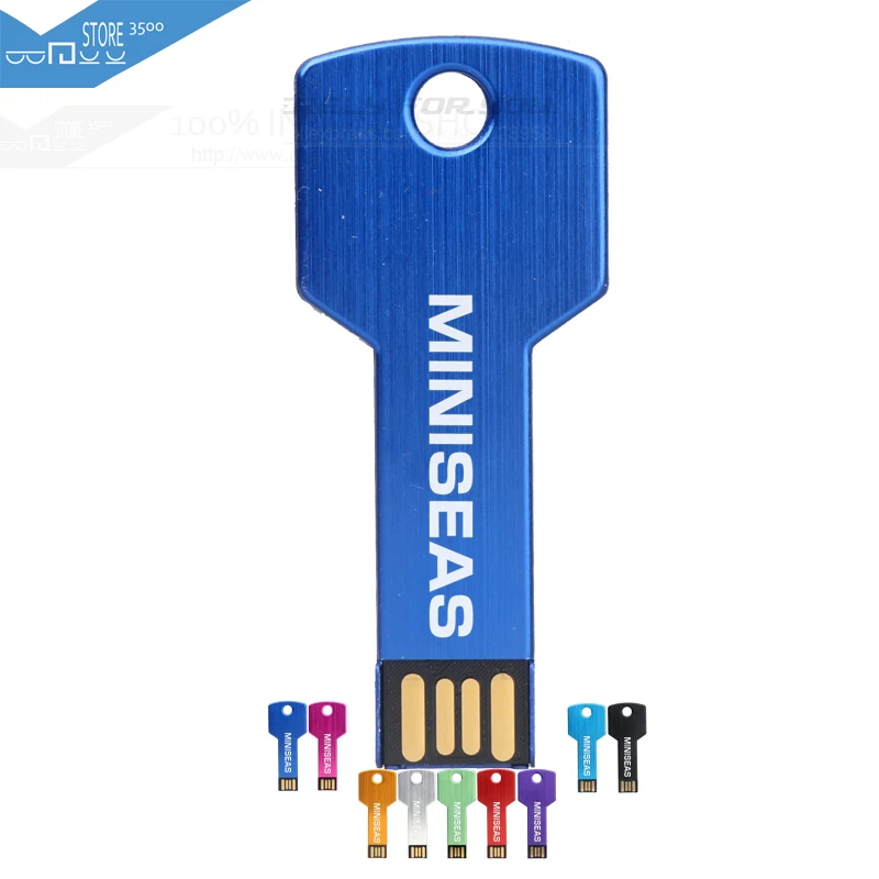 

New Miniseas Usb Flash Drive Real Capacity Mini Colorfu Key 8GB 16GB 32GB Memory Usb stick 2.0 Pen Drive Pendrive For PC