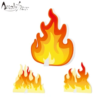 

Fire Party Table Decoration Flame Table Centerpiece Kids Birthday Party Supplies Decoration Supplies Baby Shower Decoration