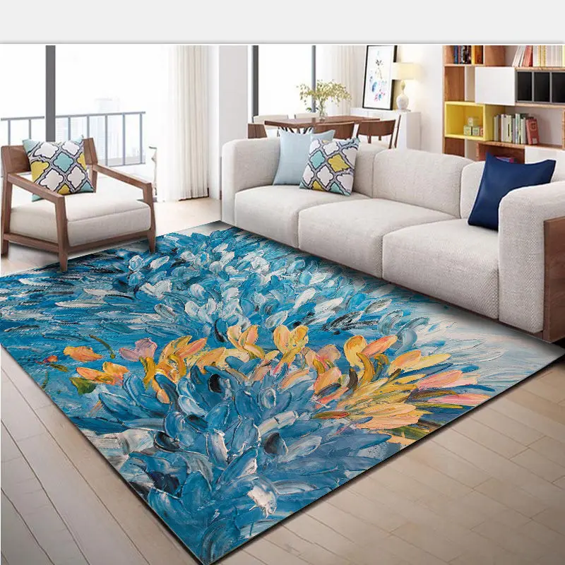 Creative Fish Print Bathroom Carpet Floor Mat Rug For Home Decor