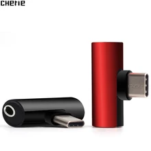 Cherie type C до 3,5 мм разъем для наушников C адаптер для зарядки samsung huawei Mini USB конвертер USBC адаптер Aux аудио сплиттер
