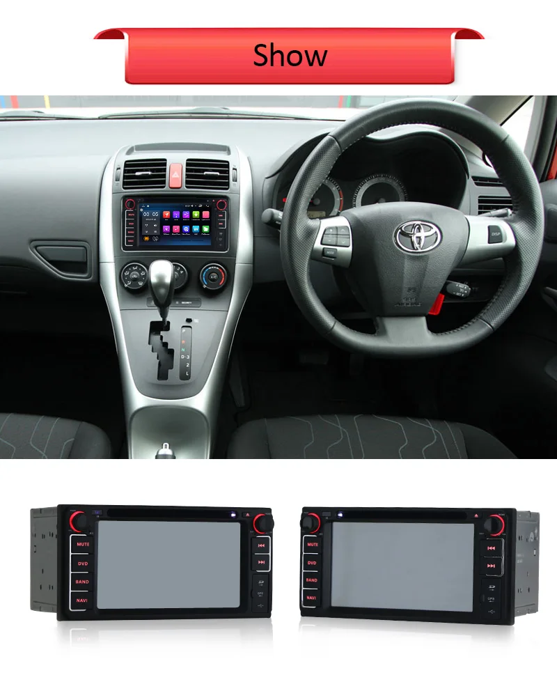 Excellent 6.2" Car Stereo Radio GPS Navigation Android 8.1 For Toyota RAV4/FJ CRUISER/ALPHARD/Previa GL/HIACE/IELAS/Fortuner/INNOVA/Camry 5