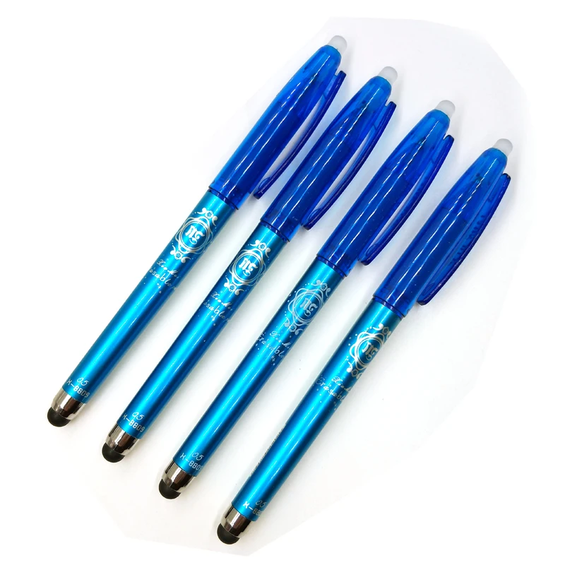 

4Pcs Erasable Pen Unisex Pen 0.5mm magic erasable Gel Pen office & school supplies