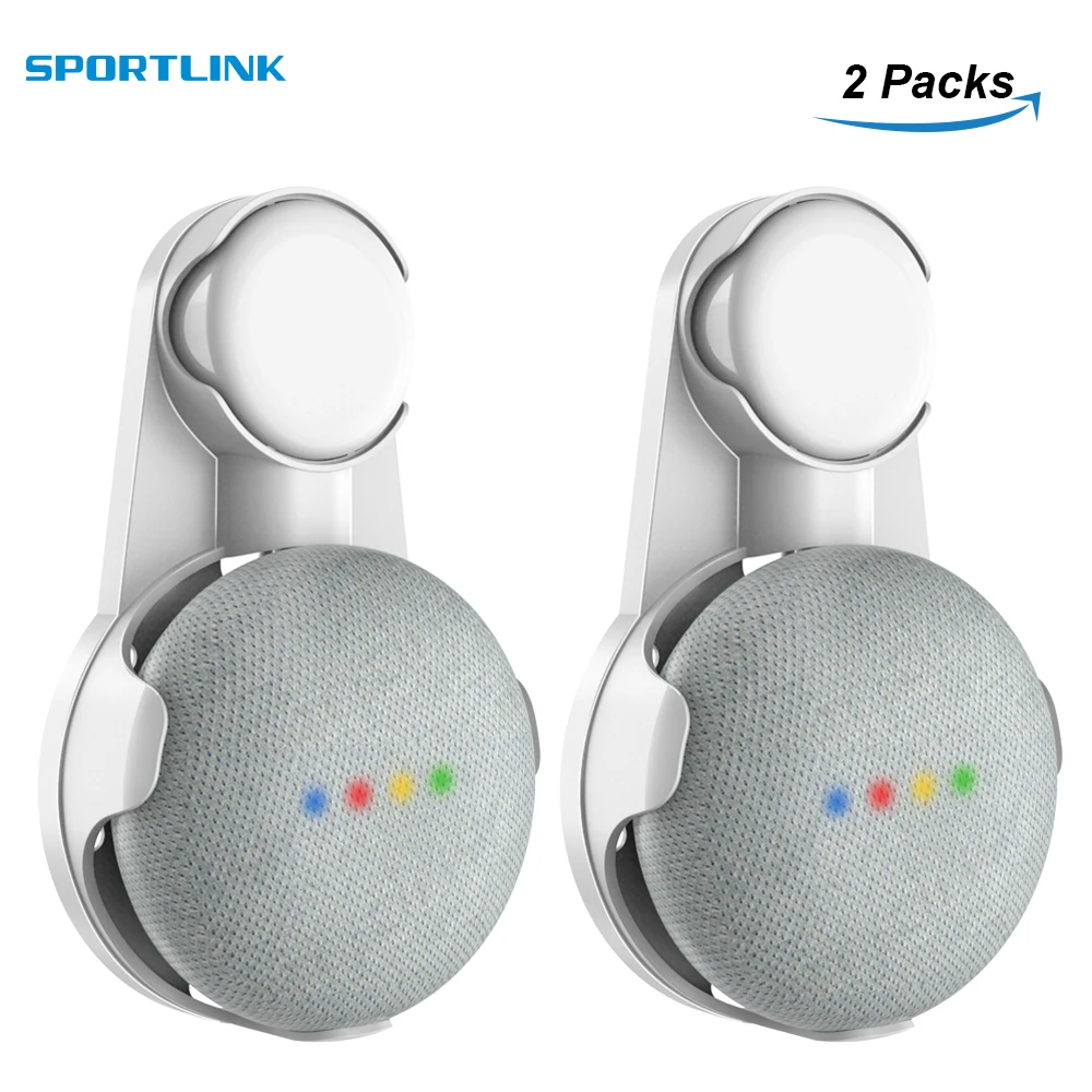 Outlet Wall Mount Stand Hanger for Google Home Mini Voice