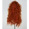 Brave Merida – perruque de Cosplay longue et bouclée pour femmes, cheveux pour jeux de rôle, Halloween, déguisement ► Photo 3/5