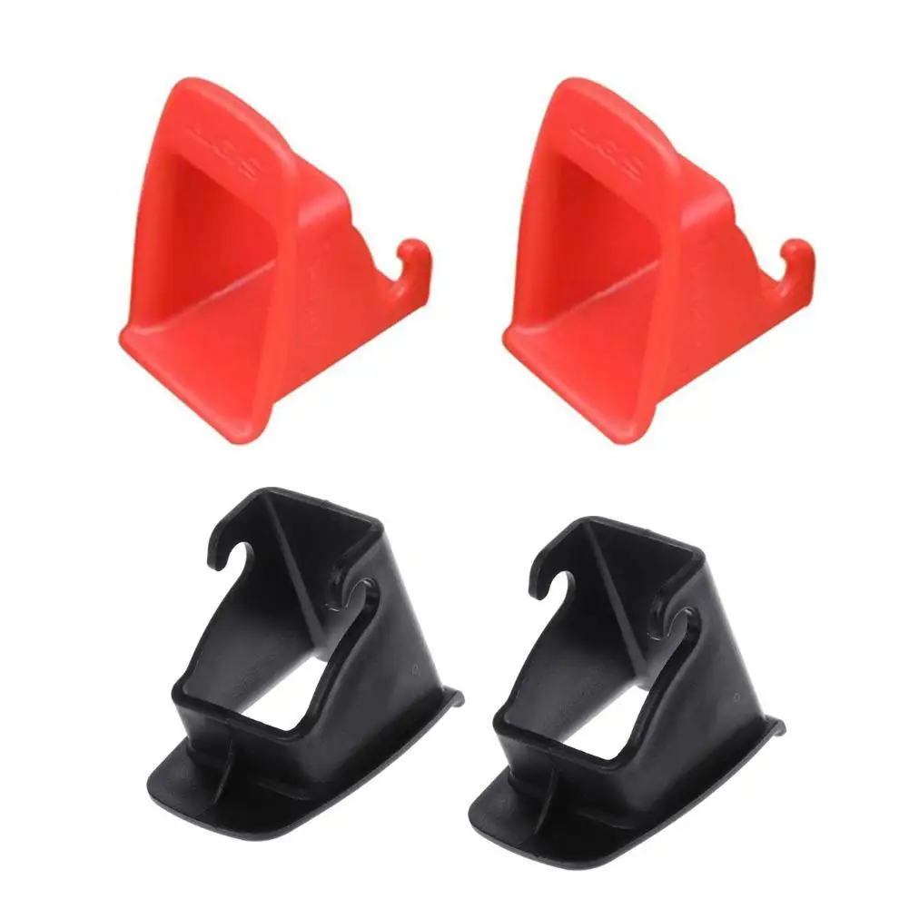 

Black/Red 1 Pair Car Baby Seat ISOFIX Latch Belt Connector Plastic Guide Groove Car Interior Seat Accessories