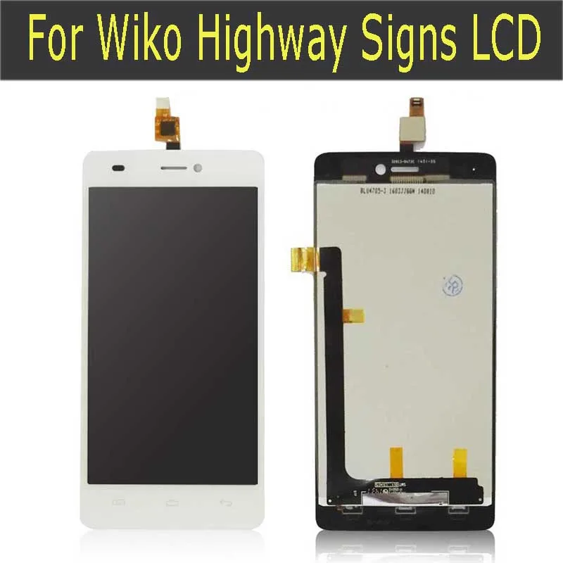 

Original Tested LCD With Digitizer For Wiko Highway Signs Screen Replacement phone LCD